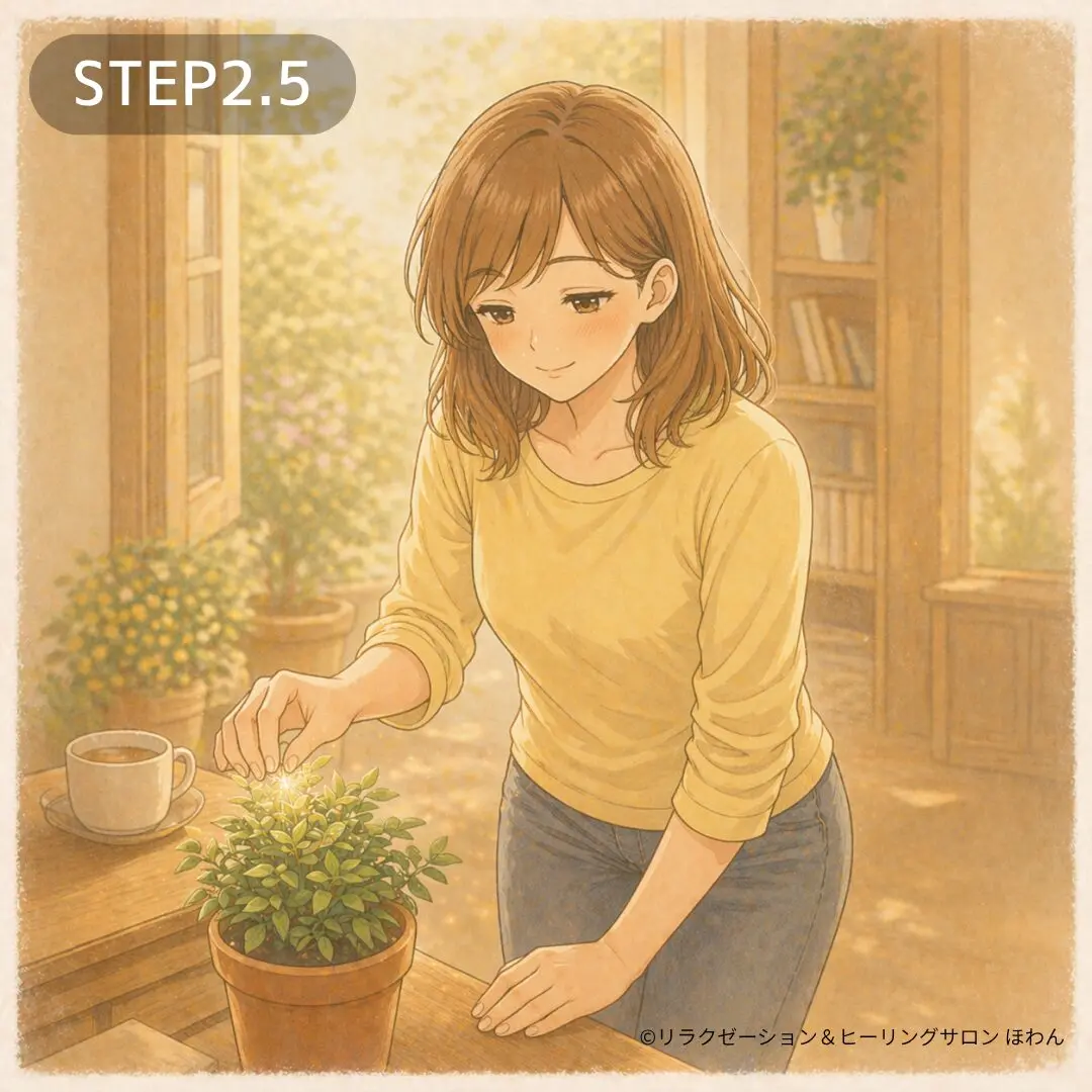 STEP2.5|日常で、ほわん感がそっと育つ